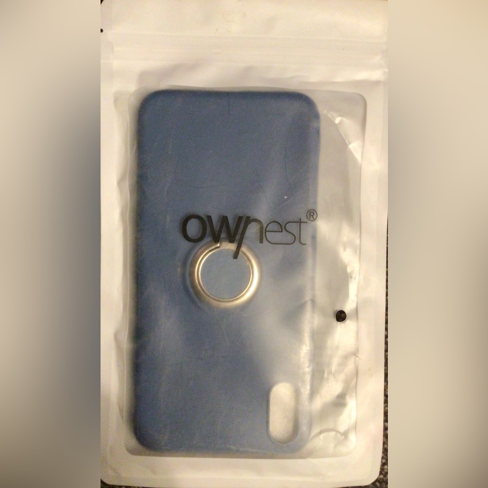New IPhone XS Max phone case, Navy